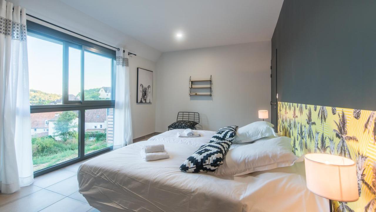 Plein Soleil Avec Jacuzzi Privatif Et Parking Prive Lägenhet Sarlat-la-Canéda Exteriör bild