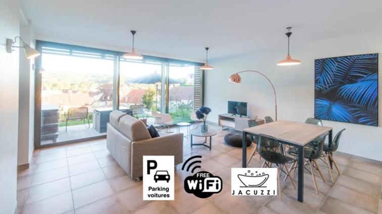 Plein Soleil Avec Jacuzzi Privatif Et Parking Prive Lägenhet Sarlat-la-Canéda Exteriör bild